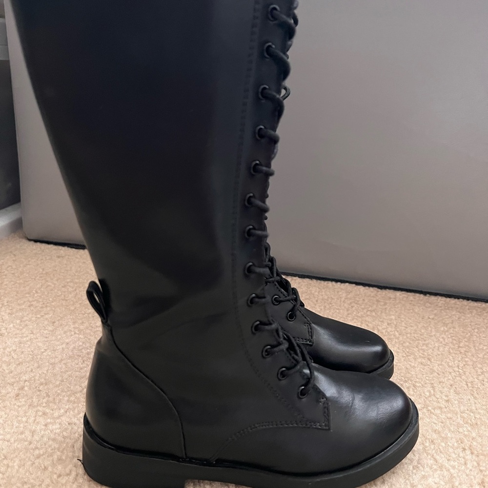 Laced Tall Boot